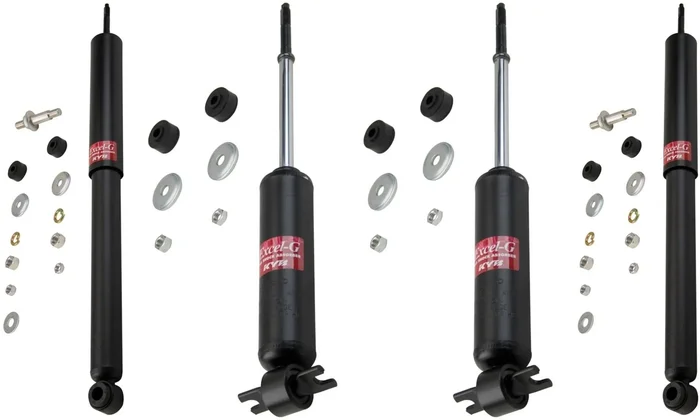 KYB Excel-G GR-2 Front Rear Shocks for 1972 LINCOLN Mark