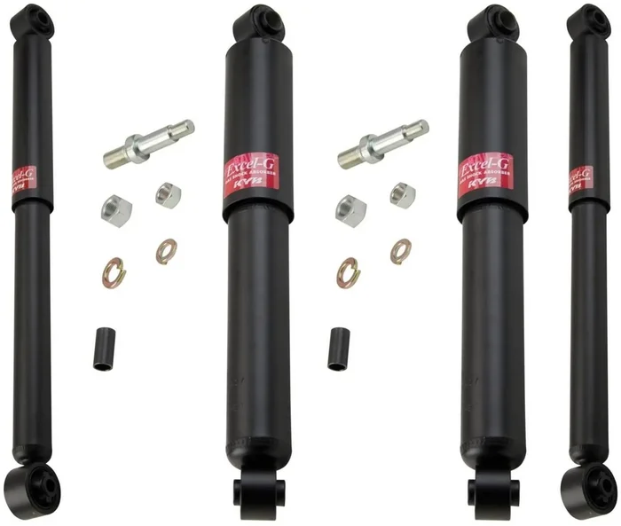 KYB Excel-G GR-2 Front Rear Shocks for 1974-84 GMC P1500
