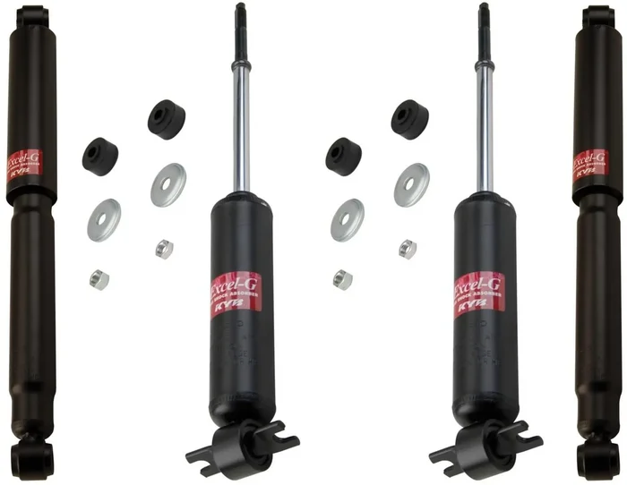 KYB Excel-G GR-2 Front Rear Shocks for 1982-93 DODGE D50 4WD