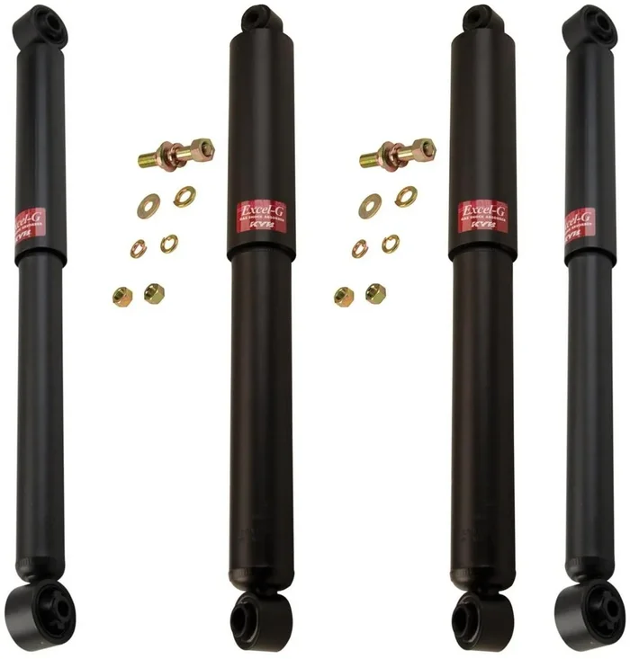 KYB Excel-G GR-2 Front Rear Shocks for 1985-01 CHEVROLET P30 with Monobeam Front Suspension