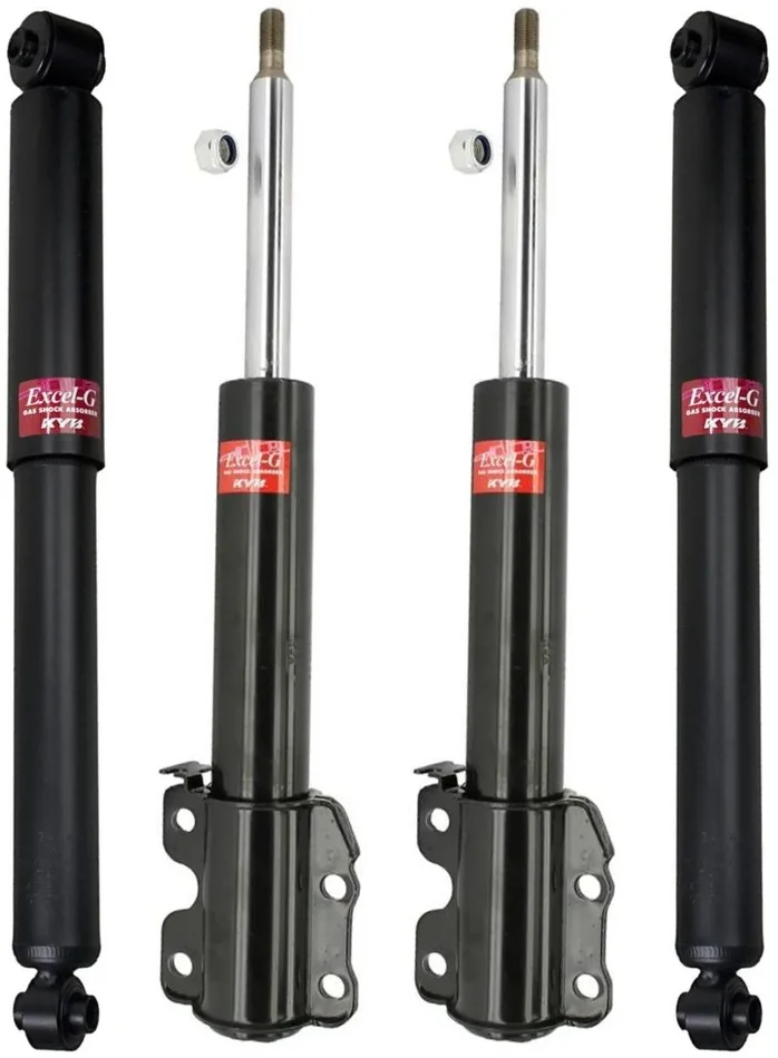 KYB Excel-G GR-2 Front Rear Shocks for 1989-95 DODGE Sprinter 3500 Dual Rear Wheel and High Roof or Chassis Cab