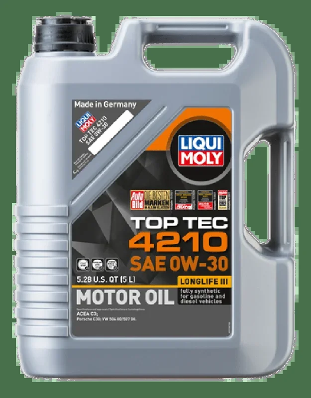 LIQUI MOLY 5L Top Tec 4210 Motor Oil SAE 0W30