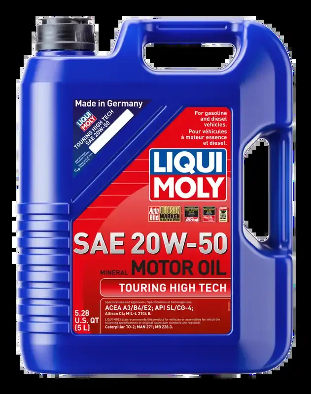 LIQUI MOLY 5L Touring High Tech Motor Oil SAE 20W50