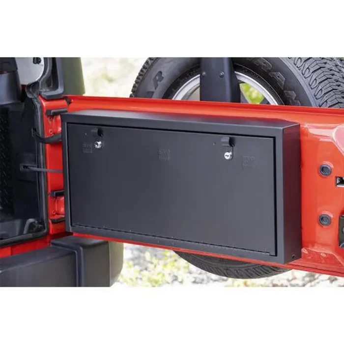 Lockbox Tailgate Premium Storage Jeep Wrangler JK 3-Digit Combo 2007-201