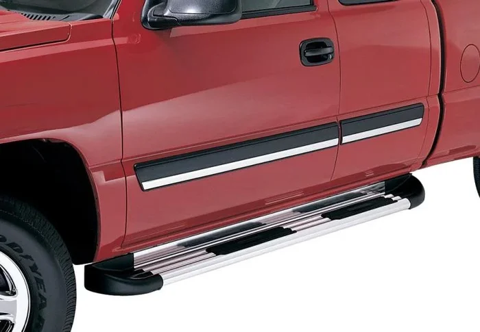 Lund 00-05 GMC Yukon (70in w/Fender Flares) TrailRunner Extruded Multi-Fit Running Boards – Brite