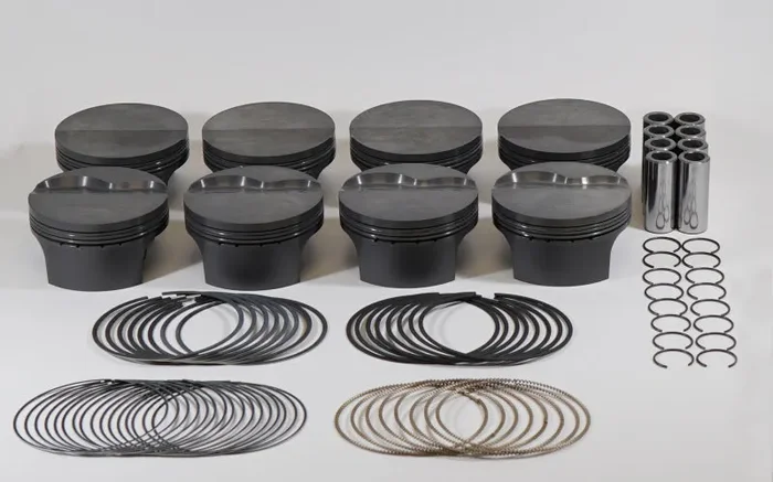 Mahle MS Piston Set GM LSX 415cid 4.065×1.110RCH 4.000 Stk 6.125 Rod .927 Pin -5.8cc 11.1CR Set of 8