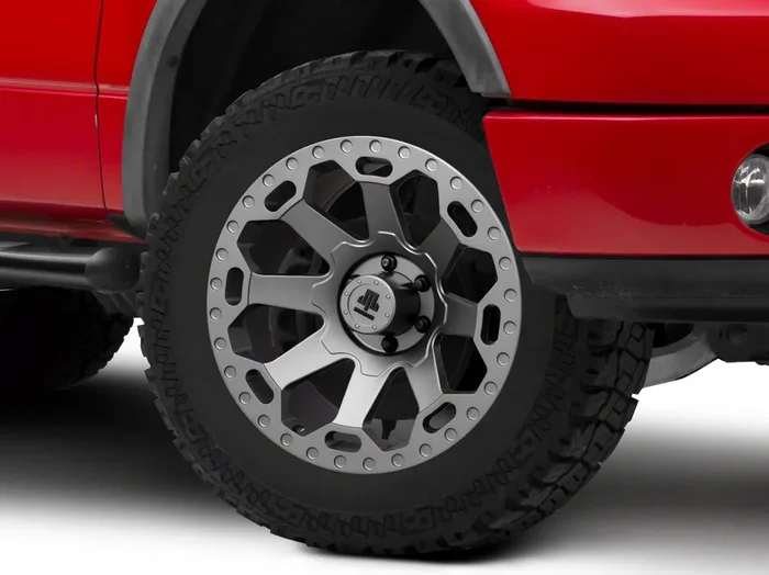 Mammoth Synister Charcoal 6-Lug Wheel; 20×9; -6mm Offset (04-08 F-150)Find parts that fit my vehicle