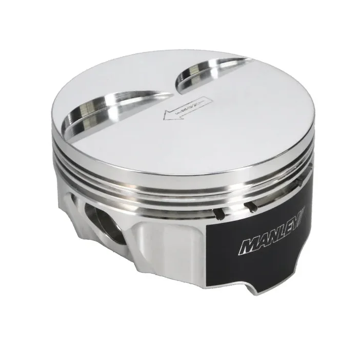 Manley Chevrolet LS 4.065in Bore 1.304in CD 4CC Platinum Series Dish Piston – Set of 8