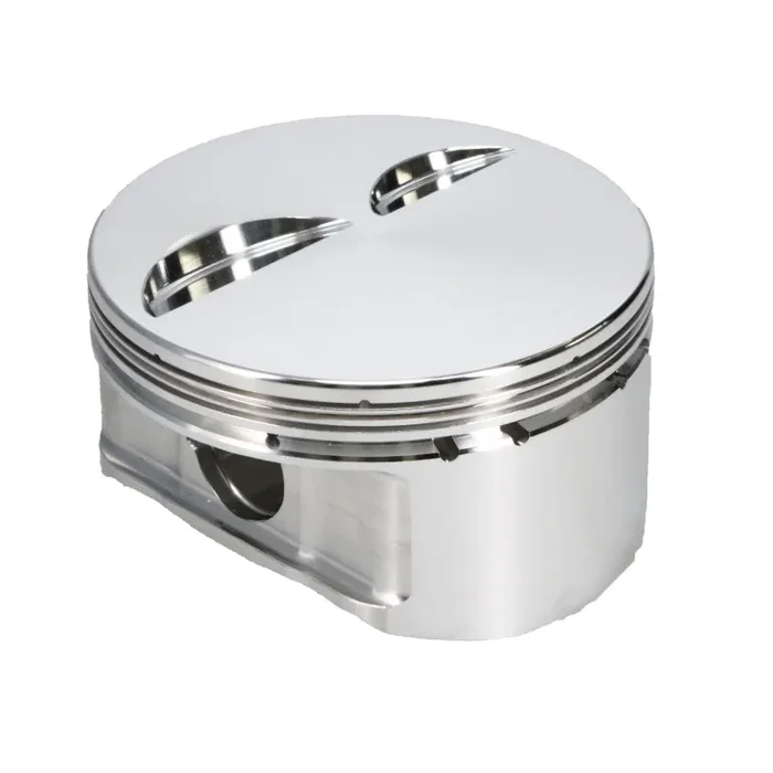 Manley Small Block Chevy 4.030in Bore 1.550in CD -2.5cc Dish Platinum Series Pistons – E/D