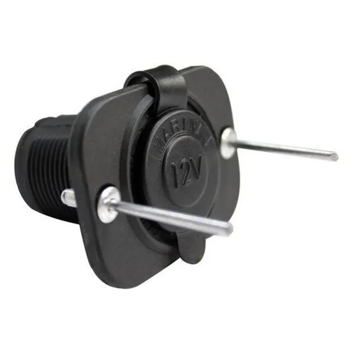 Marine-Grade Power Socket for Universal Applications, Rated at 20A
