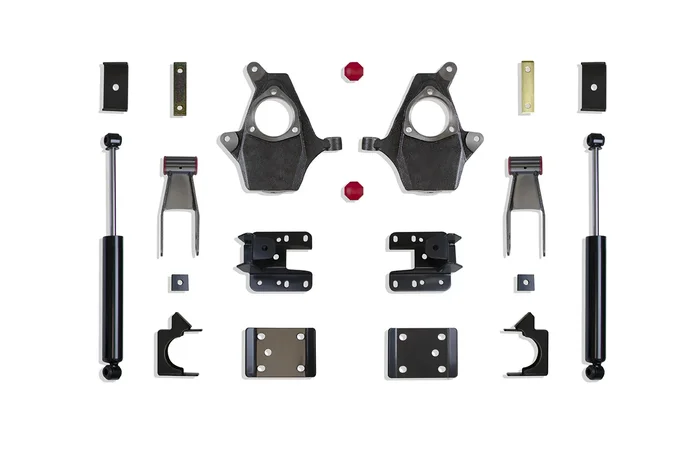 MaxTrac 2″/4″ Lowering Kit with Spindles and Cast Steel Arms for 2007-2016 Silverado/Sierra 1500 2WD/4WD