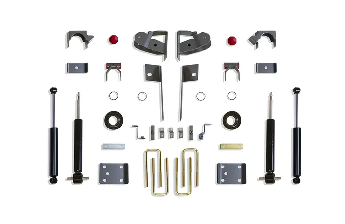 MaxTrac 2″/4″ Lowering Kit with Struts for 2019-2024 Silverado/Sierra 1500 2WD/4WD