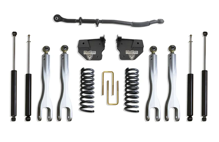 MaxTrac 2.5″ Lift Kit with 4-Links and MaxTrac Shocks for 2014-2025 RAM 2500 4WD Diesel