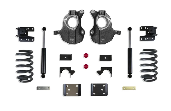 MaxTrac 4″/6″ Lowering Kit with Spindles/Coils for 2016-2018 Silverado/Sierra 1500