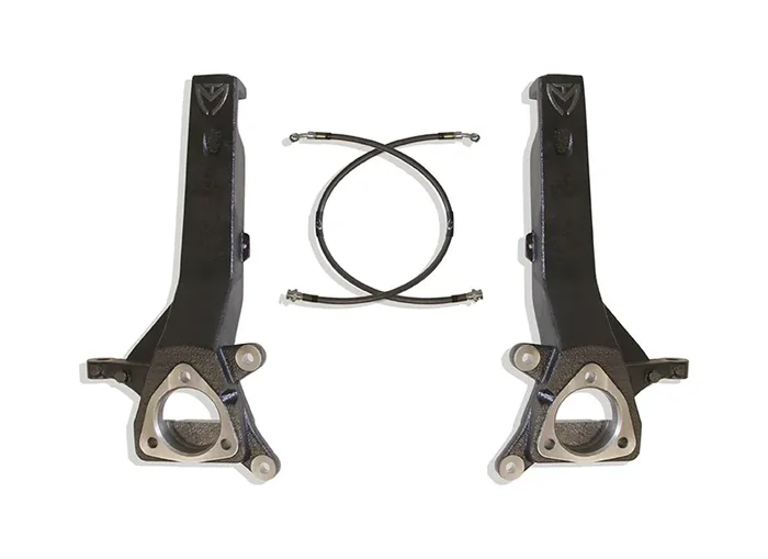 MaxTrac 4″ Lift Spindles with Brake Lines for 2004-2024 Titan 2WD