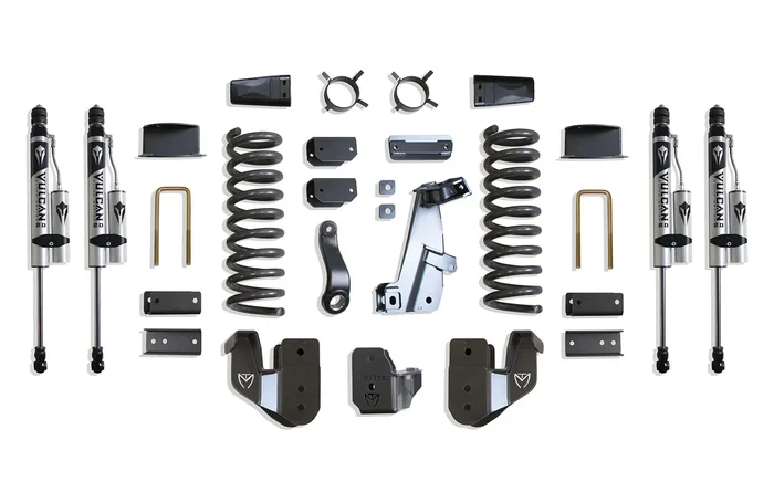 MaxTrac 6″ Lift Kit with Vulcan Reservoir Shocks for Factory Rear Air Ride for 2014-2018 RAM 2500 4WD Diesel
