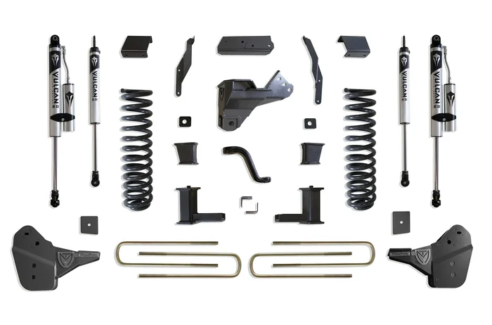 MaxTrac 6″ Lift Kit with Vulcan Series Reservoir Shocks
