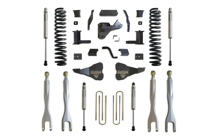 MaxTrac 8″ Lift Kit with 4-Links and Fox Shocks for 2017-2022 F-250/F-350 4WD Diesel