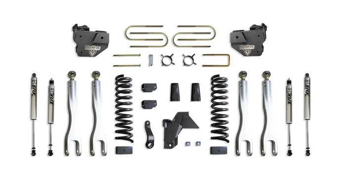 MaxTrac 8″ Lift Kit with 4-Links and Fox Shocks for 2019-2025 RAM 3500 4WD Diesel