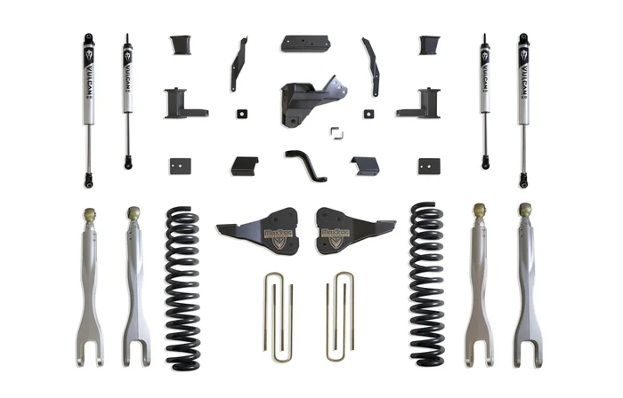 MaxTrac 8″ Lift Kit with Vulcan Shocks for 2017-2022 F-250/F-350 4WD Diesel