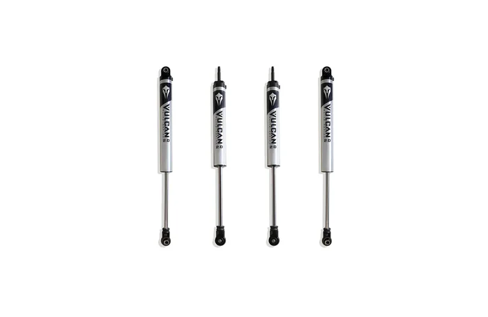 MaxTrac Front & Rear Vulcan Series IFP Shocks – 8″ Lift Height for 2013-2025 RAM 3500 4WD (Without Factory Rear Air Ride)