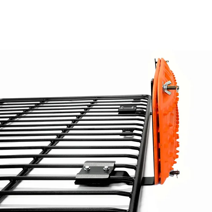 Maxtrax mount for flat racks