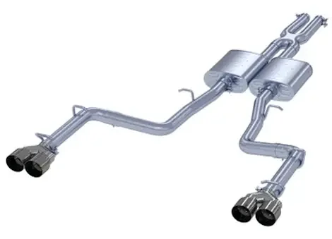 MBRP, Inc. 15-c challenger v6 3.6l aluminized 2.5 in cat back dual rear exit