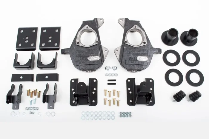 McGaughy’s 3″/5″, 4″/6″ Lowering Kit for 2014-2018 Chevrolet Silverado 1500 2WD Cast