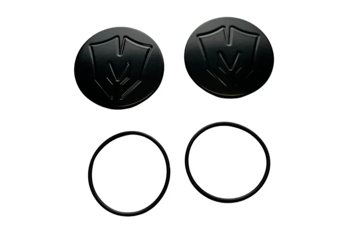 McGaughy’s Billet Ball Joint Caps BLACK (fits Upper Arms), GM Truck