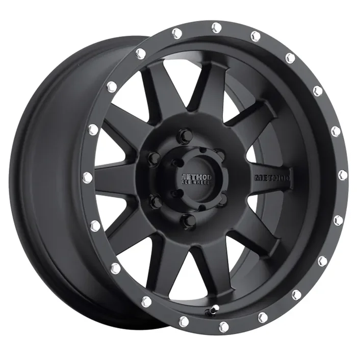 Method MR301 The Standard 20×9 +18mm Offset 6×135 94mm CB Matte Black Wheel