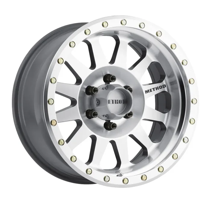 Method MR304 Double Standard 17×8.5 0mm Offset 6×135 94mm CB Machined/Clear Coat Wheel