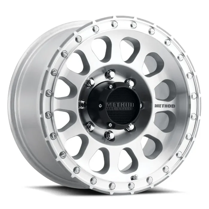 Method MR315 18×9 +18mm Offset 8×170 130.81mm CB Machined/Clear Coat Wheel