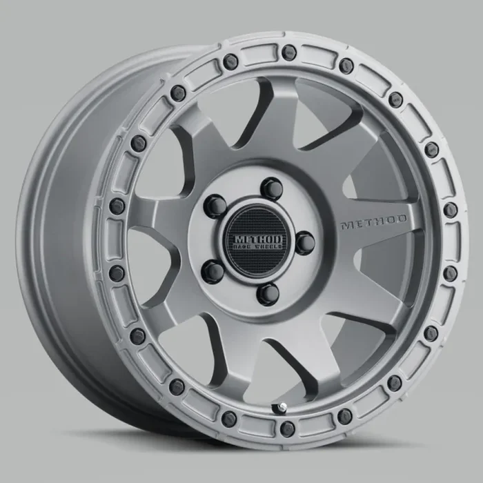 Method MR317 17×8.5 0mm Offset 5×5 71.5mm CB Matte Black Wheel