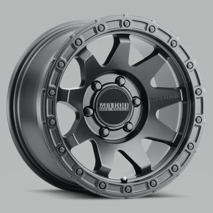Method MR317 17×8.5 0mm Offset 6×135 87mm CB Matte Black Wheel
