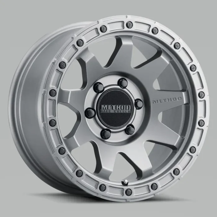 Method MR317 20×9 0mm Offset 6×5.5 106.25mm CB Matte Titanium Wheel