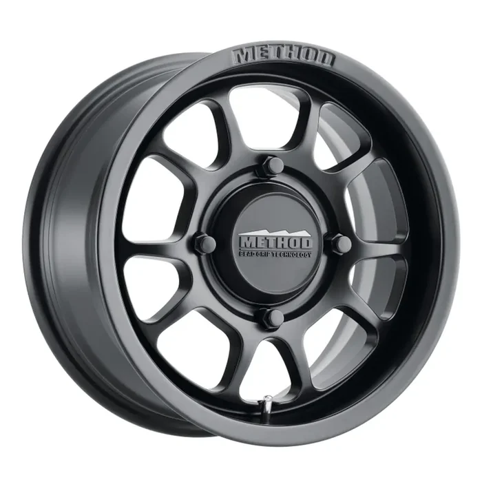 Method MR409 Bead Grip 15×7 / 5+2/38mm Offset / 4×136 / 106.25mm CB Matte Black Wheel