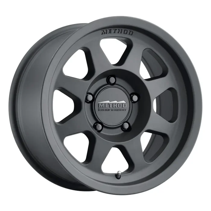 Method MR701 17×9 -12mm Offset 5×5 71.5mm CB Matte Black Wheel