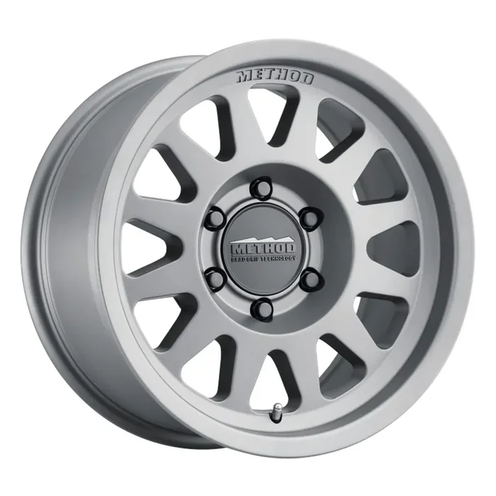 Method MR704 17×8.5 0mm Offset 5×5.5 108mm CB Matte Titanium Wheel