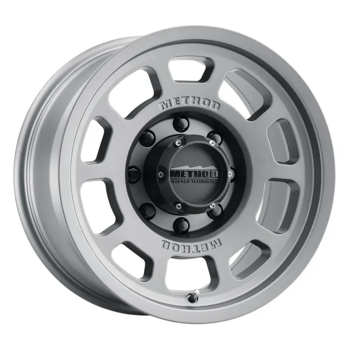 Method MR705 17×8.5 0mm Offset 8×6.5 130.81mm CB Titanium Wheel