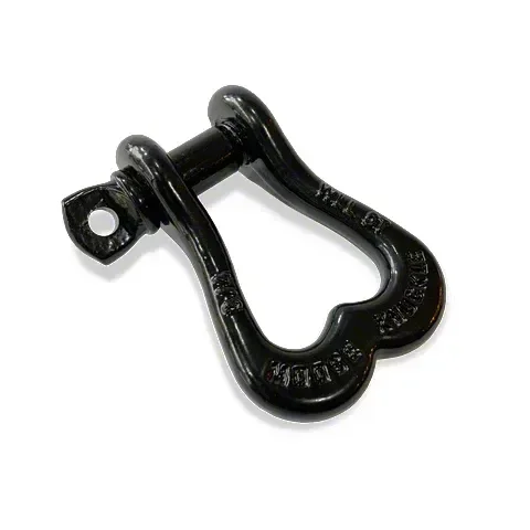 Moose Knuckle Offroad XL Shackle; Black Hole