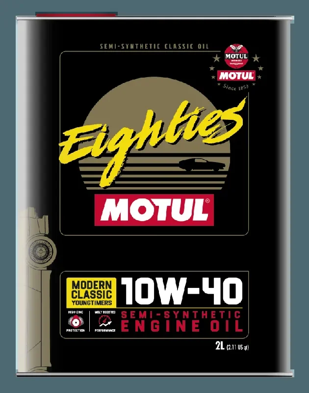 Motul 10W40 Classic Eighties Oil – 10x2L