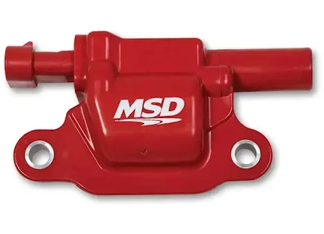 MSD Ignition 14-c gm lt blaster seires ignition coil, gen v direct injected engine, red, squ