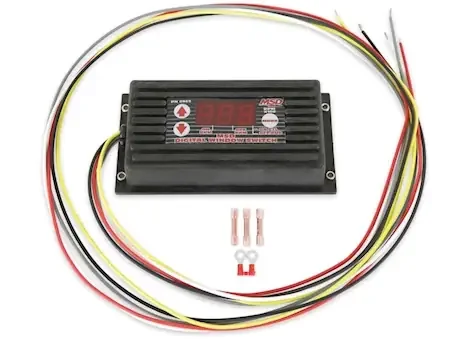 MSD Ignition Digital rpm window switch, can be used w/ input voltage of 9-18 volt