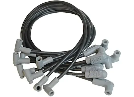 MSD Ignition Sbc wire set, super conductor, 8.5mm, for use w/ hei cap, blac