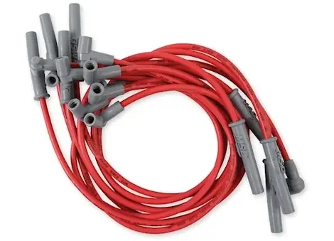 MSD Ignition Super conductor spark plug wire set, chevy 366-454 w/ hei ca