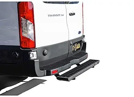 N-Fab Inc 07-18 mercedes sprinter 3 door van gas/diesel srw/drw growler fleet txt black rear door step