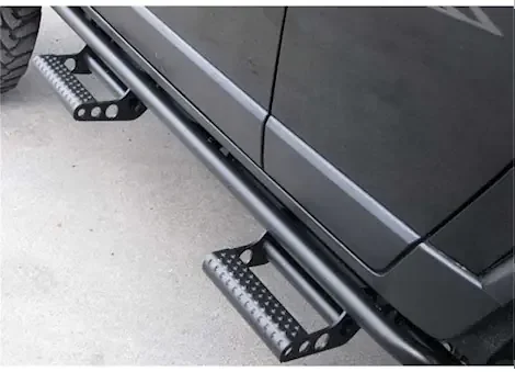 N-Fab Inc 09-15 ram 1500/10-18 ram 2500/3500/4500 crew cab all beds rkr step system textured black