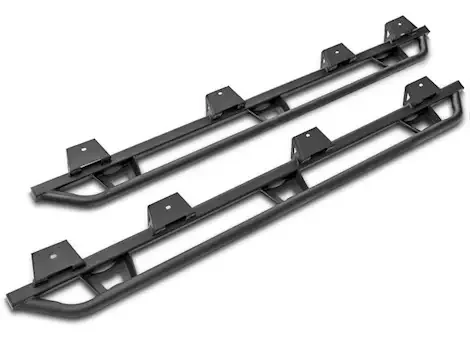 N-Fab Inc 16-c tacoma crew cab textured black trail sliders step system