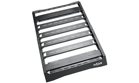 N-FAB U34253400 Universal Roof Rack, Textured Black