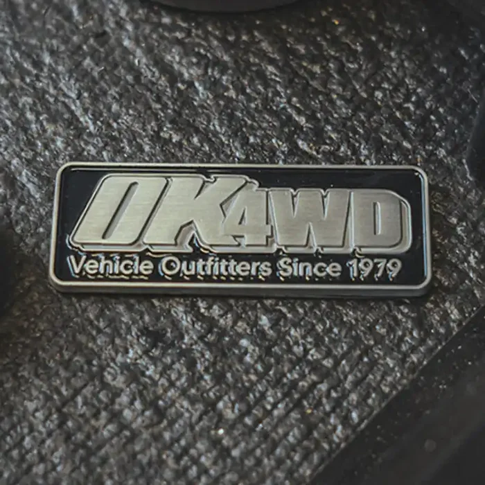 OK4WD Metal Emblem